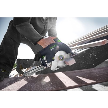 Scie circulaire à capot basculant sans fil HKC 55 EB-Basic