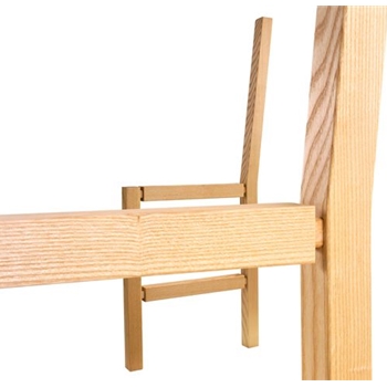 DOMINO en hêtre D 8x40/130 BU