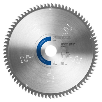 Kreissägeblatt ALUMINIUM/PLASTICS HW 254x2,4x30 TF80 A