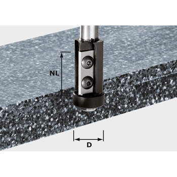 Bündigfräser-Wendeplatten HW S12 D21/30WM