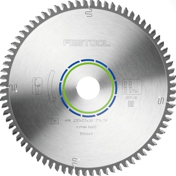 Kreissägeblatt ALUMINIUM/PLASTICS HW 230x2,5x30 TF76