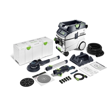 Kit ponceuse à bras et aspirateur PLANEX LHS 2 225 EQI/CTL 36-Set