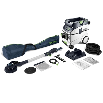 Kit ponceuse à bras et aspirateur PLANEX LHS 2-M 225 EQ/CTL 36-Set