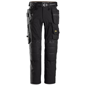 6590 AllroundWork, Pantalon en tissu extensible avec poches holster et genouillères Capsulized™