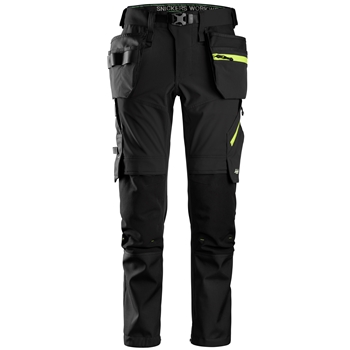 6940 FlexiWork, Softshell-Stretchhose+ mit Holstertaschen