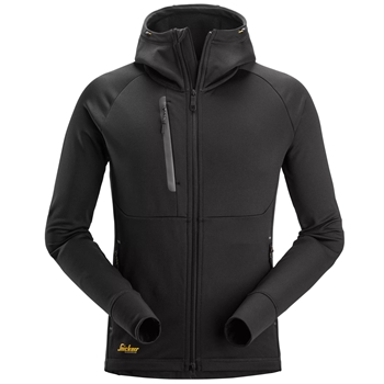 8026 FlexiWork, Sweat-shirt à capuche Polartec® Power Stretch® entièrement zippé