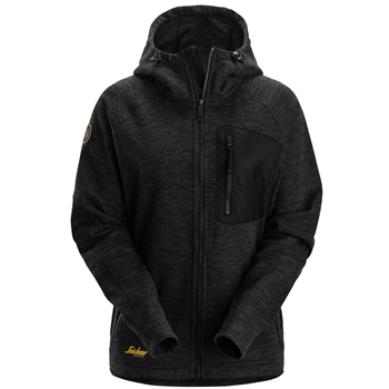 8047 FlexiWork, Sweat-shirt à capuche pour femme, entièrement zippé