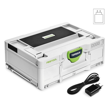 Systainer³ avec enceinte Bluetooth® intégrée TOPROCK SYS3 BT20 M 137 USB-C