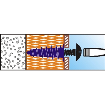 Chevilles pour panneaux isolants PROFIX PID-S