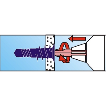 Chevilles pour panneaux placoplâtre PROFIX PGK-S