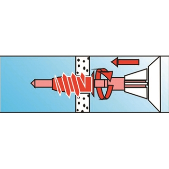 Chevilles pour panneaux placoplâtre PROFIX PGK