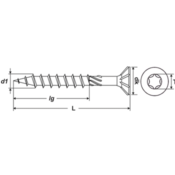 Selbstbohrende Holzbauschrauben PROFIX®