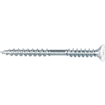 Vis universelles tête fraisée PRO-UNX® blanche