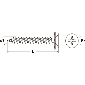 Schnellbauschrauben gegurtet PROFIX SB212