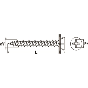 Schnellbauschrauben gegurtet PROFIX GFS