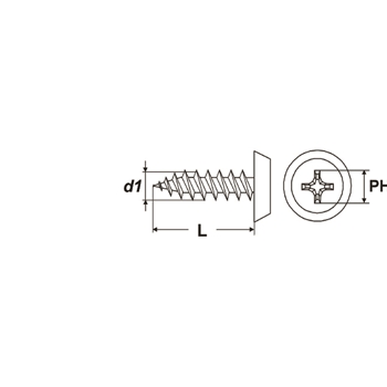 Profil-Schnellbauschrauben PROFIX BSP