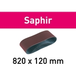 Schleifband 820x120-P80-SA/10 Saphir