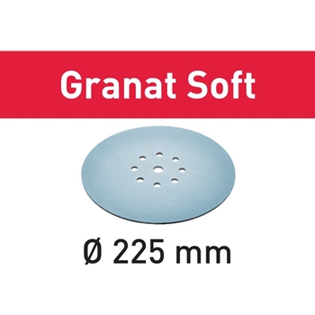 StickFix Schleifscheiben Ø 225 mm mit Schaumstoffunterlage für Gipsspachtel und Dispersionsspachtel