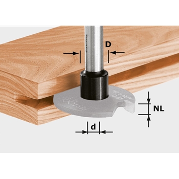 Arbre porte-fraise S8 1,5-5 D14