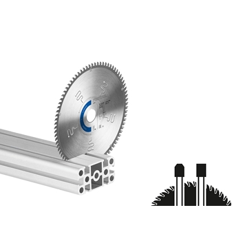 Lame de scie circulaire ALUMINIUM/PLASTICS HW 254x2,4x30 TF80 A