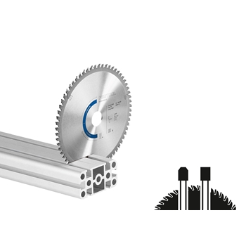 Lame de scie circulaire ALUMINIUM/PLASTICS HW 216x2,3x30 TF64