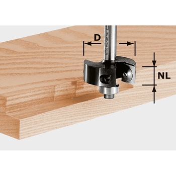 Plaquettes réversibles pour fraise à feuillurer HW S8 D38/12