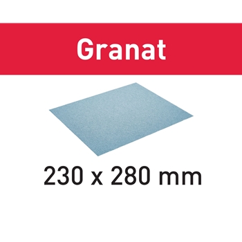 Schleifpapier Granat 230x280 P150 GR/10