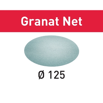 Netzschleifmittel Ø 125 mm für Spachtel, Füller, Farben, Lacke und allgemein stark staubende Untergründe